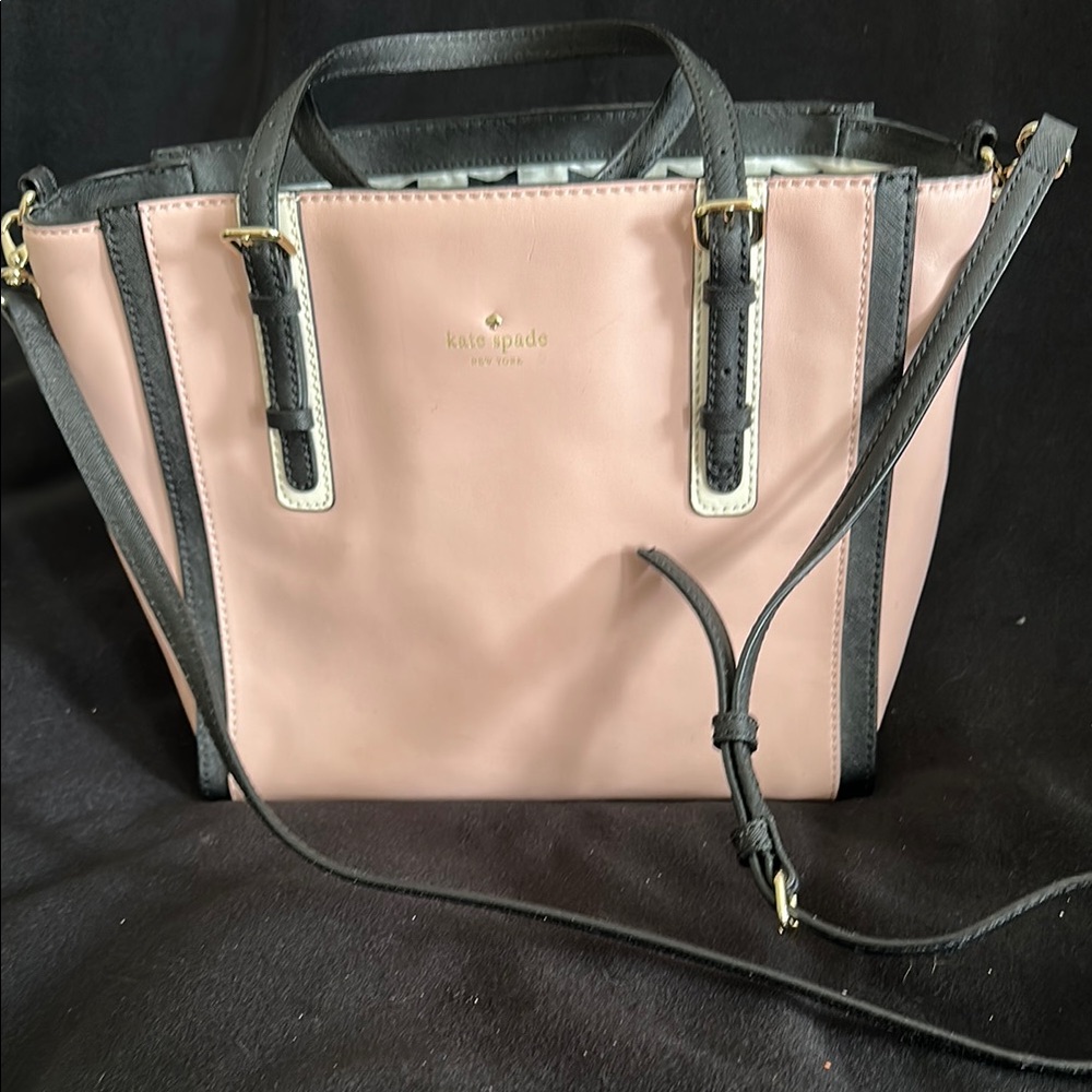 Kate Spade Pink and Black leather Women's Bag